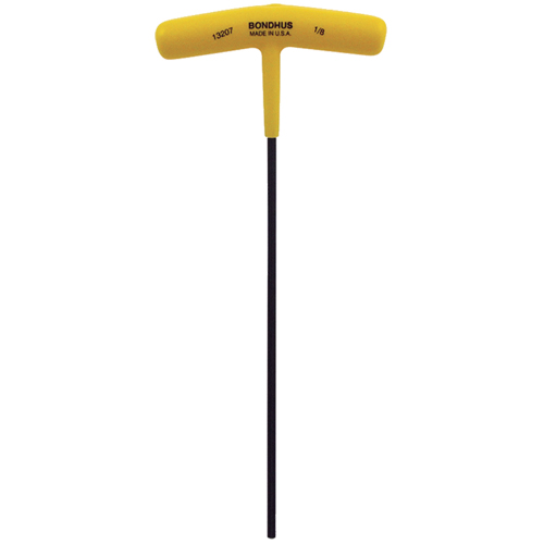 Individual Hex Keys - SAE, Hex End, 1/8" x 7.6" L, T Handle PB Rental Co. Ltd.