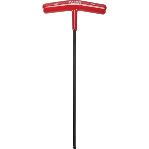 Individual Hex Keys - Metric, Ball End, 5 mm x 9.7" L, T Handle PB Rental Co. Ltd.