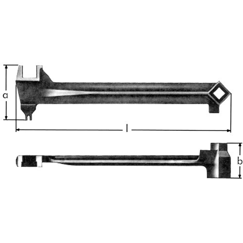l&eacute;s &agrave; bonde, 2-1/2", Longueur de 15-1/15" PB Rental Co. Ltd.