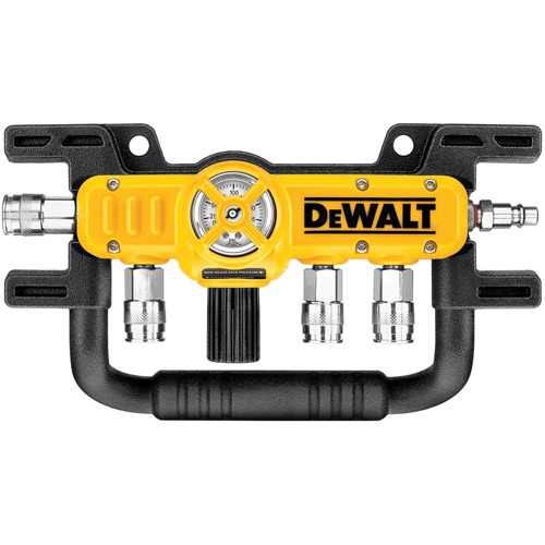 Quadraport 4-Port Line Splitter with Regulator PB Rental Co. Ltd.