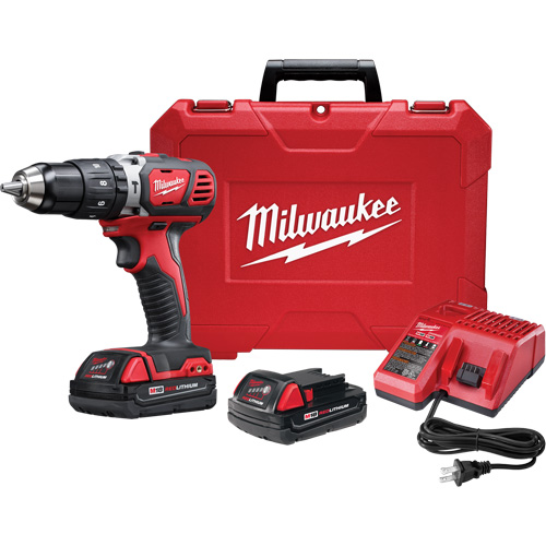 M18 Cordless Compact Hammer Drill/Driver Kit, 1/2" Chuck, 18 V PB Rental Co. Ltd.