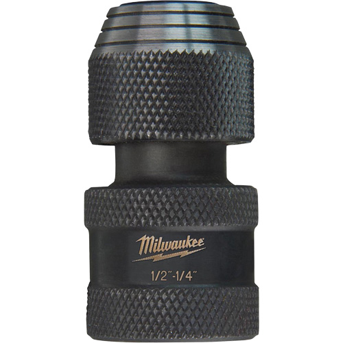 Shockwave Impact Driver Square to Hex Socket Adapter, Impact, 1/4" Drive, 1/2" Socket, 1.875" L PB Rental Co. Ltd.