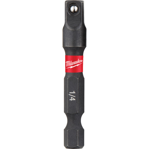 Shockwave Impact Driver Socket Adapters, 1/4" Drive Size, 1/4" Male Size, Ball, 1-7/8" L PB Rental Co. Ltd.