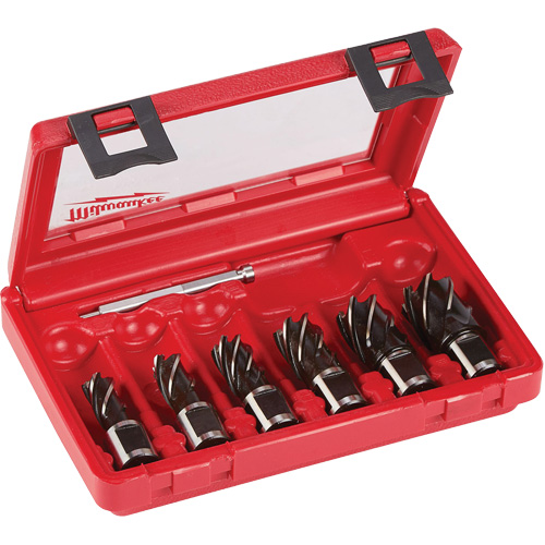 Annular Cutter Drill Bit Set, 6 Pieces, High Speed Steel PB Rental Co. Ltd.