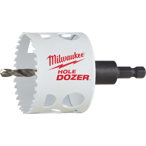 Hole Dozer Hole Saw with Arbor, 2-1/2", 1-5/8" Depth of Cut, Bi-Metal PB Rental Co. Ltd.