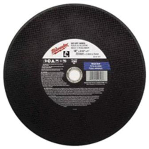Meules &agrave; tronçonner d'usage g&eacute;n&eacute;ral, 12" x 1/8", Arbre de 20 mm, Type 1, Oxyde d'aluminium, 6360 Tr/min PB Rental Co. Ltd.