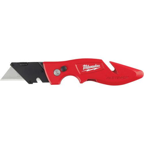 Couteau utilitaire rabattable Fastback, 2" lame, lame en Acier au carbone, poign&eacute;e en M&eacute;tal PB Rental Co. Ltd.