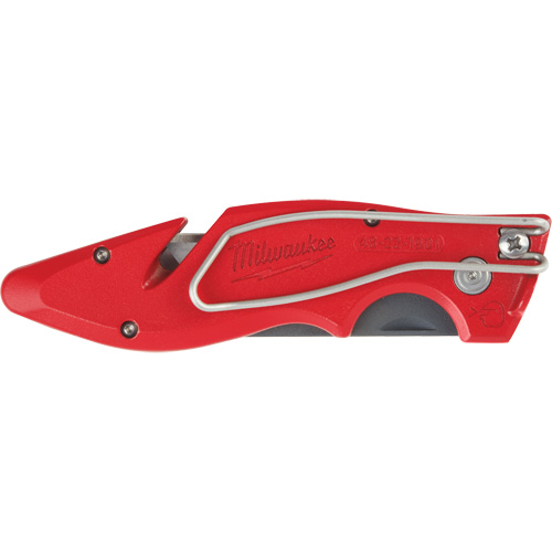 Couteau utilitaire rabattable Fastback, 2" lame, lame en Acier au carbone, poign&eacute;e en M&eacute;tal PB Rental Co. Ltd.