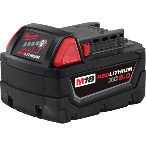 Bloc-piles &agrave; capacit&eacute; &eacute;tendue M18 Redlithium XC5.0 , Lithium-ion, 18 V, 5 A PB Rental Co. Ltd.