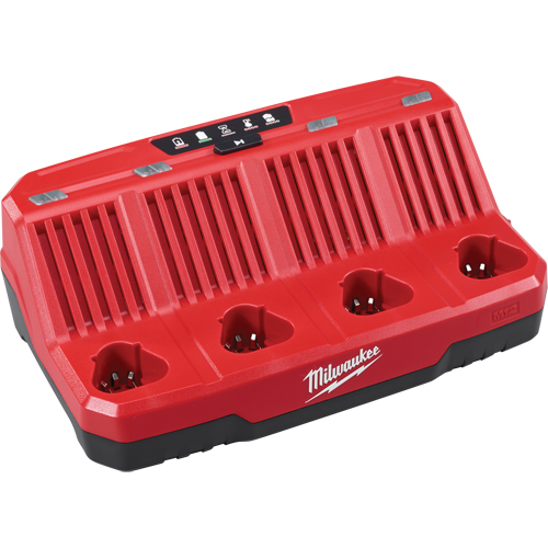 Chargeur s&eacute;quentiel avec quatre baies M12 , 12 V, Lithium-ion PB Rental Co. Ltd.