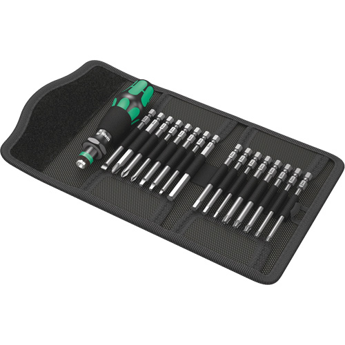 Kraftform Kompakt 60 Screwdriver & Bit Set 17-PC, 6-3/32" L, Plastic Handle PB Rental Co. Ltd.