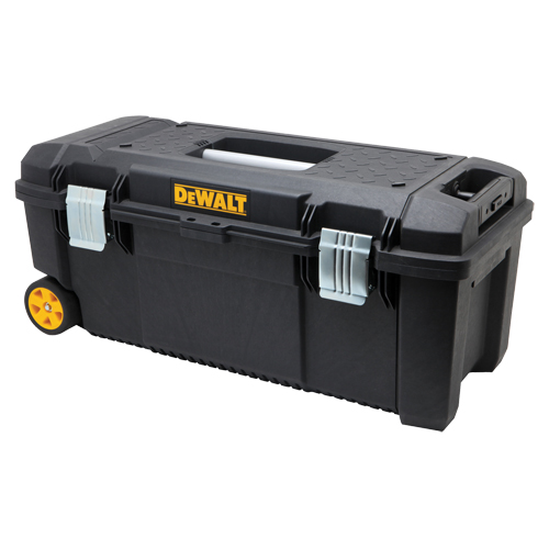 Tool Box on Wheels, 12-1/2" W x 28-1/2" D x 12" H, Black PB Rental Co. Ltd.