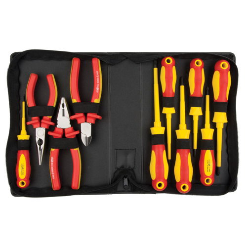 Insulated Tool Set, 1000 V, 10 Pcs PB Rental Co. Ltd.