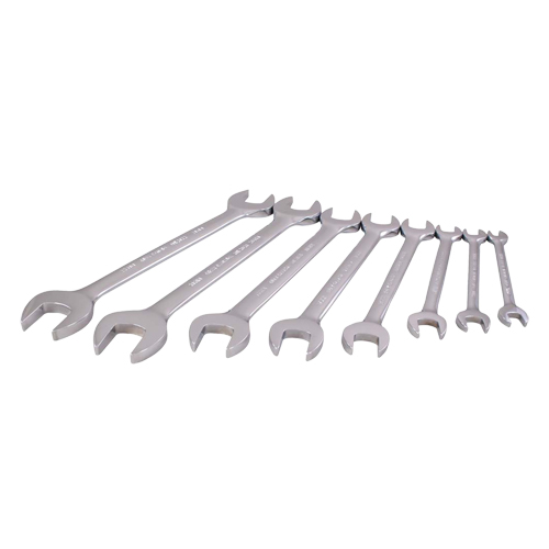 Wrench Set, Open-Ended, 8 Pieces, Metric PB Rental Co. Ltd.