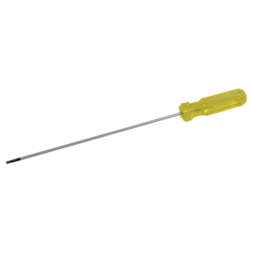 Tournevis &agrave; fente d'&eacute;lectricien, Tige de 1/8", Ronde, 6-1/2" lo, Prise en Plastique PB Rental Co. Ltd.