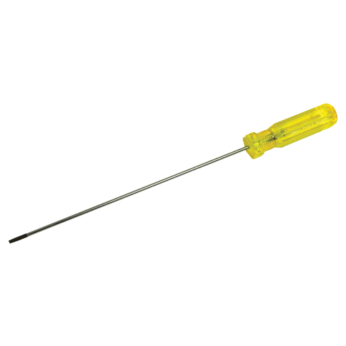 Tournevis &agrave; fente d'&eacute;lectricien, Tige de 1/8", Ronde, 11-1/2" lo, Prise en Plastique PB Rental Co. Ltd.