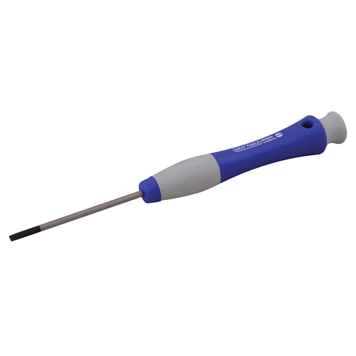 Tournevis  &agrave; fente de pr&eacute;cision, Tige de 5/64", Ronde, 6-1/2" lo, Prise en Plastique PB Rental Co. Ltd.
