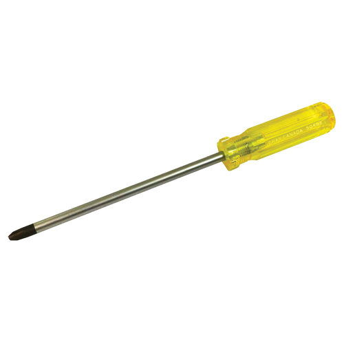 Tournevis Phillips, #2, 8-1/4" l, Prise Plastique PB Rental Co. Ltd.
