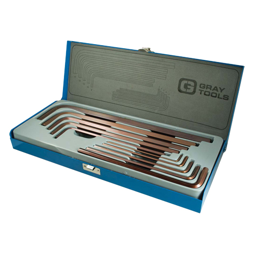 Jeu de cl&eacute;s hexagonales avec tige tr&egrave;s longue, 10 mcx, M&eacute;trique PB Rental Co. Ltd.