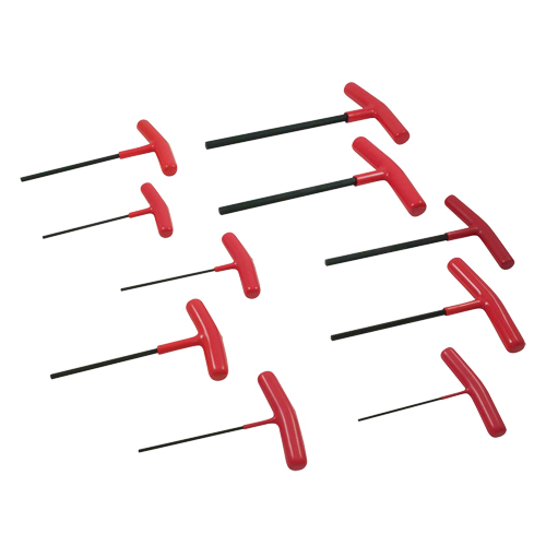 T-handle Hex Key Set, 10 Pcs., Imperial PB Rental Co. Ltd.