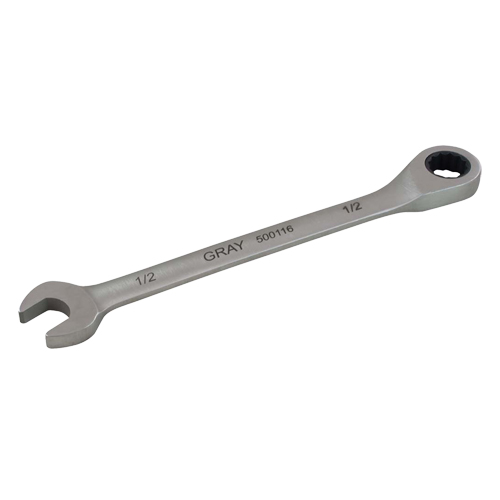 Combination Fixed Head Ratcheting Wrench, 12 Point, 5/16", Stainless Steel Finish PB Rental Co. Ltd.