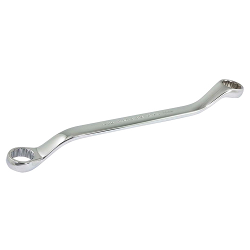 Box End Wrench, 12 Point, 17 mm x 19 mm, 15° Offset, Chrome Finish PB Rental Co. Ltd.