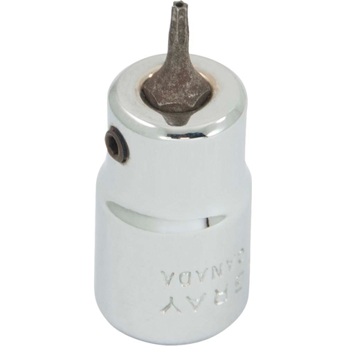 Bit Socket, Torx&reg;, T7 x 2-1/8" L, 3/8" Drive PB Rental Co. Ltd.