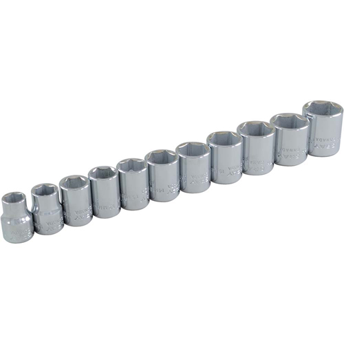 Jeu de douilles, 11 Mcx, Prise de 3/8" PB Rental Co. Ltd.