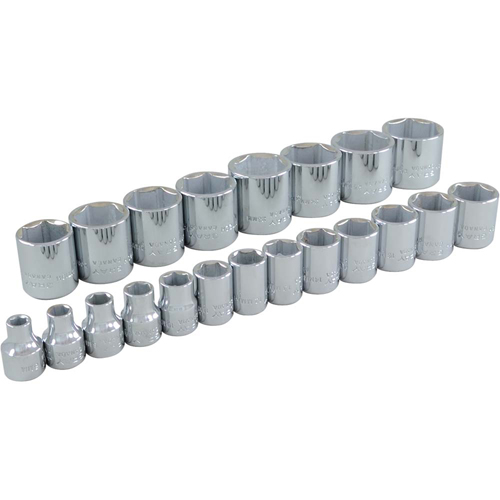 Jeu de douilles, 21 Mcx, Prise de 3/8" PB Rental Co. Ltd.