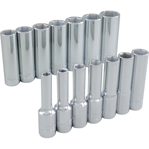 Jeu de douilles, 14 Mcx, Prise de 3/8", Profond PB Rental Co. Ltd.