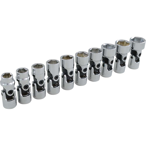 Jeu de douilles cardan, 10 Mcx, Prise de 3/8" PB Rental Co. Ltd.