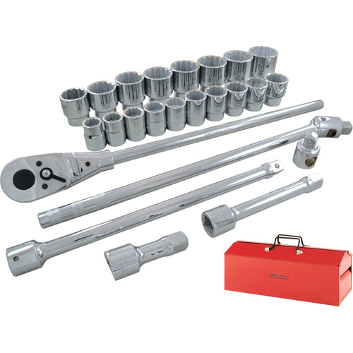 Jeu de douilles et accessoires, 26 Mcx, Prise de 3/4" PB Rental Co. Ltd.