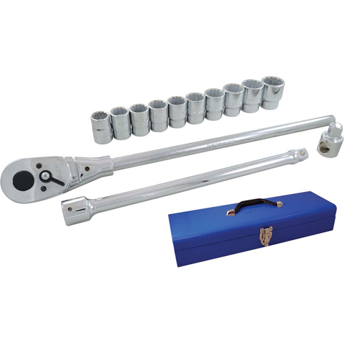 Socket & Attachment Set, 15 Pcs, 3/4" Drive Size PB Rental Co. Ltd.