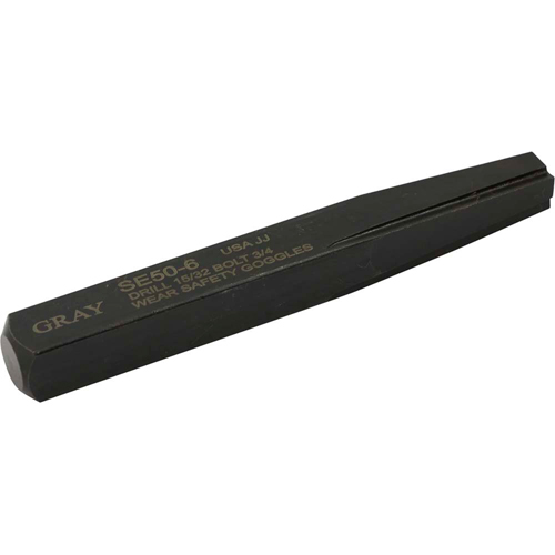 Straight Type Screw Extractor, 6, For Screw Size 3/4", Carbide PB Rental Co. Ltd.