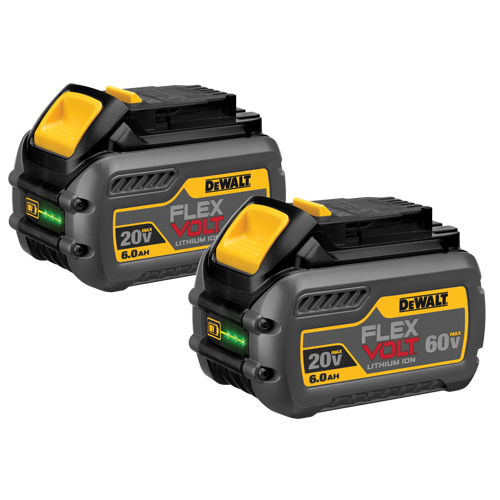 FlexVolt Batteries, Lithium-Ion, 60 V, 6 A PB Rental Co. Ltd.