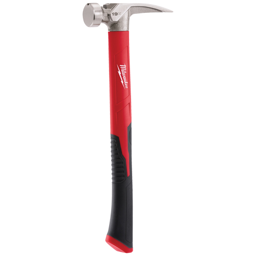 Marteau &agrave; face lisse, 19 oz., Prise en Fibre de verre, 15-1/4" lo PB Rental Co. Ltd.