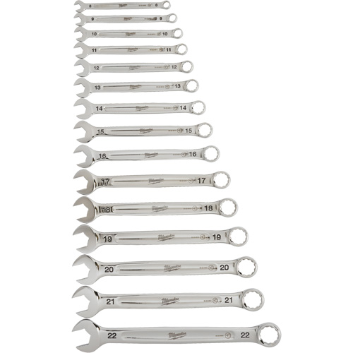 Wrench Set, Combination, 15 Pieces, Metric PB Rental Co. Ltd.