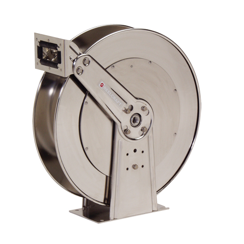 Stainless Steel Hose Reel, Single Hose, 10-1/2" W x 24" D x 25-3/8" H PB Rental Co. Ltd.