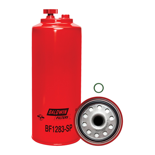 BF1283-SP Filtre &agrave; carburant s&eacute;parateur d'eau &agrave; visser avec orifice pour capteur & drain PB Rental Co. Ltd.