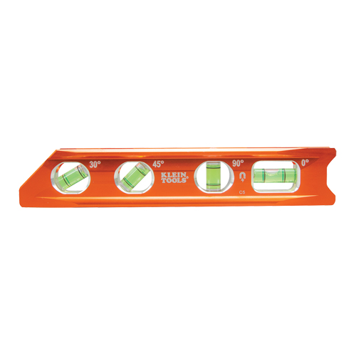 Torpedo Billet Level, 8" L, Aluminum, 4 Vials, Magnetic PB Rental Co. Ltd.
