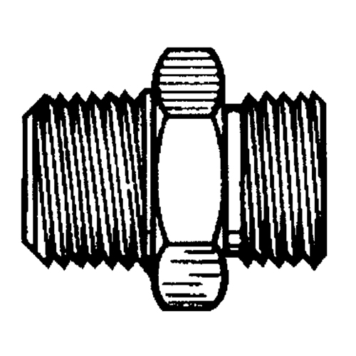 Reducer/Adapter Fitting, 1/4" x 1/8" Dia, Brass PB Rental Co. Ltd.