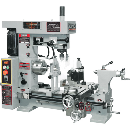 Tour &agrave; m&eacute;tal/fraiseuse combin&eacute;e, 43" lo x 19-1/2" la x 38" h PB Rental Co. Ltd.