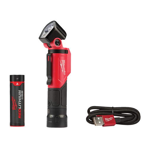 USB Pivoting Flashlight, LED, 500 Lumens, Rechargeable Batteries PB Rental Co. Ltd.