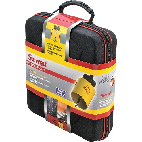 Trousse de scies-cloches industrielles, 14 morcea PB Rental Co. Ltd.