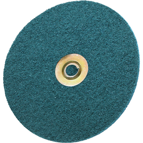 Disque de conditionnement de surface Scotch-Brite, 4-1/2" dia., Grain Moyen, Oxyde d'aluminium PB Rental Co. Ltd.