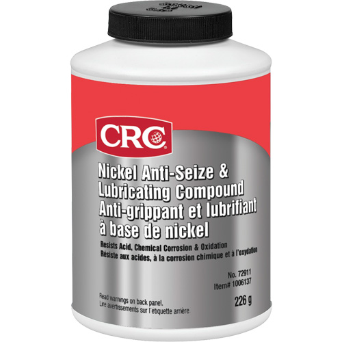 Nickel Anti-Seize Lubricating Compound, 226 g, 425°F (218°C) Max. Effective Temperature PB Rental Co. Ltd.
