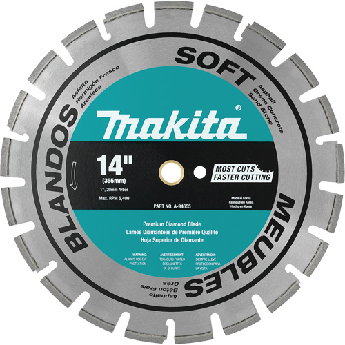 Soft Material Segmented Diamond Blade PB Rental Co. Ltd.