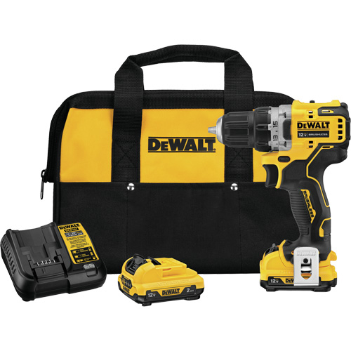 Xtreme Brushless Drill Driver Kit, Lithium-Ion, 12 V, 3/8" Chuck, 250 UWO Torque PB Rental Co. Ltd.