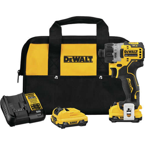 Trousse de tournevis &agrave; moteur sans balai Xtreme, 1/4", 12 V, 200 UWO couple max., Lithium-ion bloc-pile PB Rental Co. Ltd.