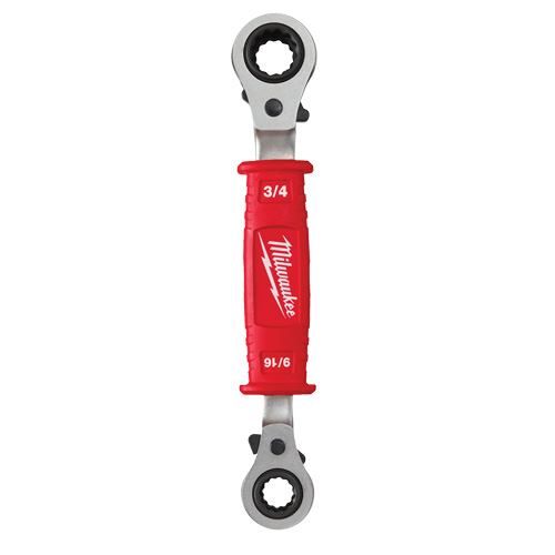 Cl&eacute; polygonale isol&eacute;e &agrave; cliquet 4 en 1 pour le monteur de ligne PB Rental Co. Ltd.
